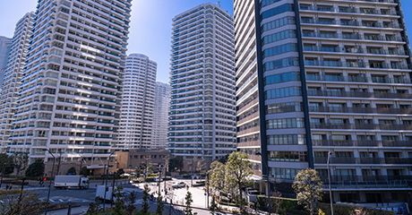 横浜の高層マンション